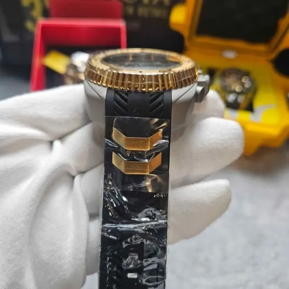 Invicta Coalition Forces Men's Watch - 50mm, Black, Gold